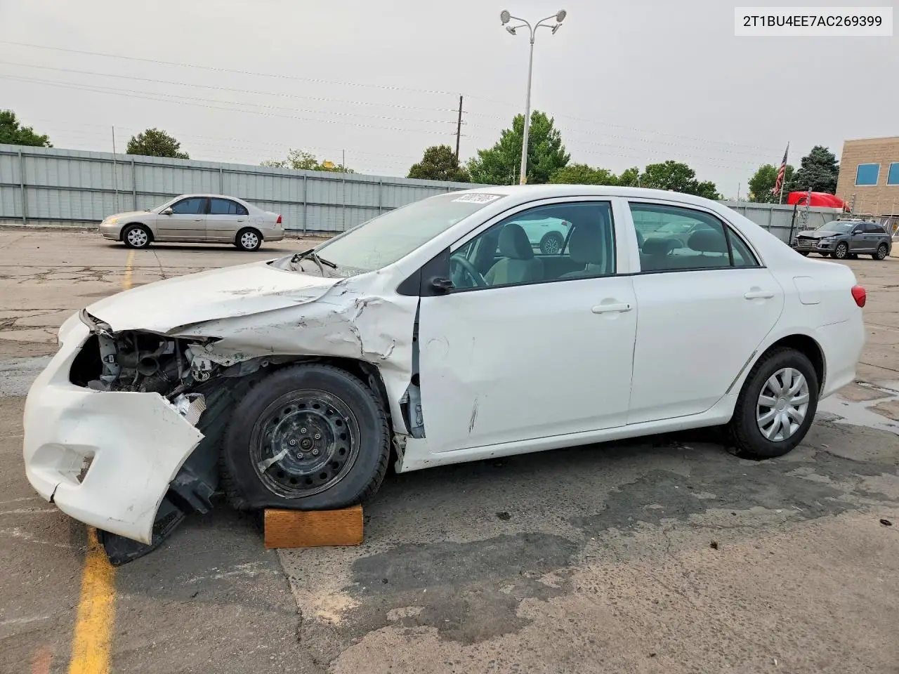 2010 Toyota Corolla Le VIN: 2T1BU4EE7AC269399 Lot: 58801906