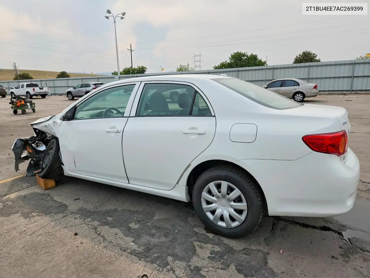2010 Toyota Corolla Le VIN: 2T1BU4EE7AC269399 Lot: 58801906
