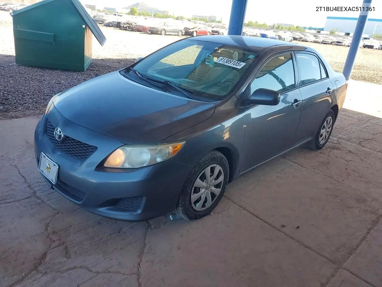 2T1BU4EEXAC511361 2010 Toyota Corolla Le