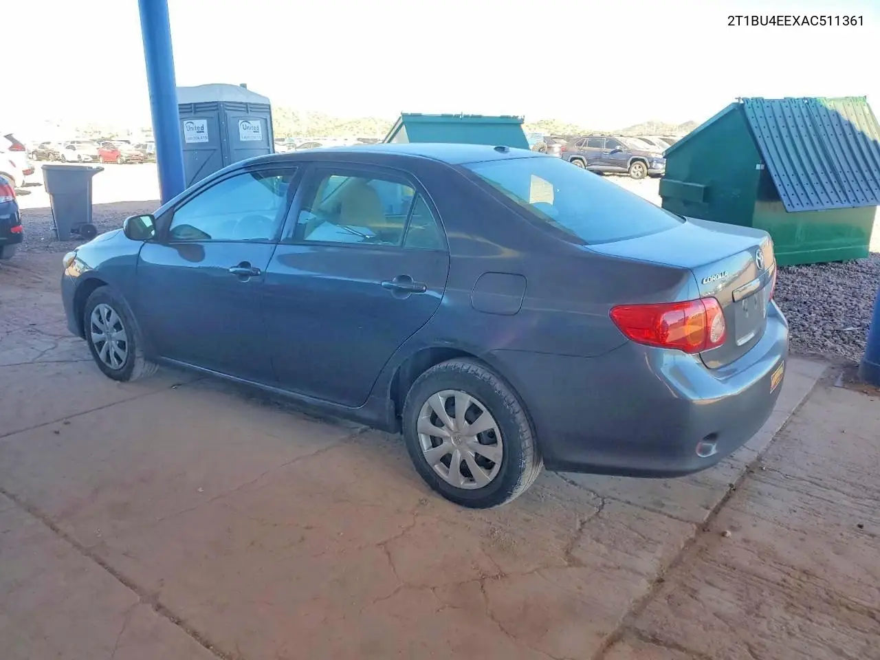 2T1BU4EEXAC511361 2010 Toyota Corolla Le