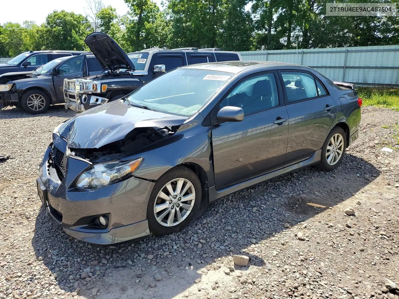 2010 Toyota Corolla S VIN: 2T1BU4EE9AC457504 Lot: 60066846