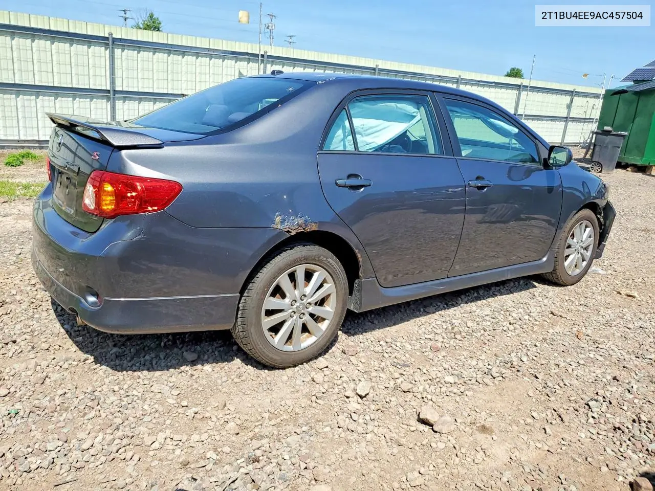 2010 Toyota Corolla S VIN: 2T1BU4EE9AC457504 Lot: 60066846