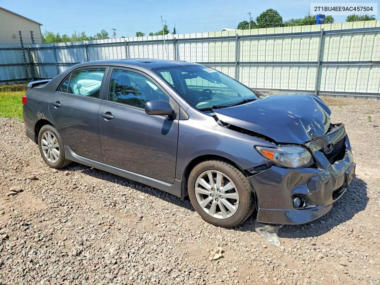 2010 Toyota Corolla S VIN: 2T1BU4EE9AC457504 Lot: 60066846
