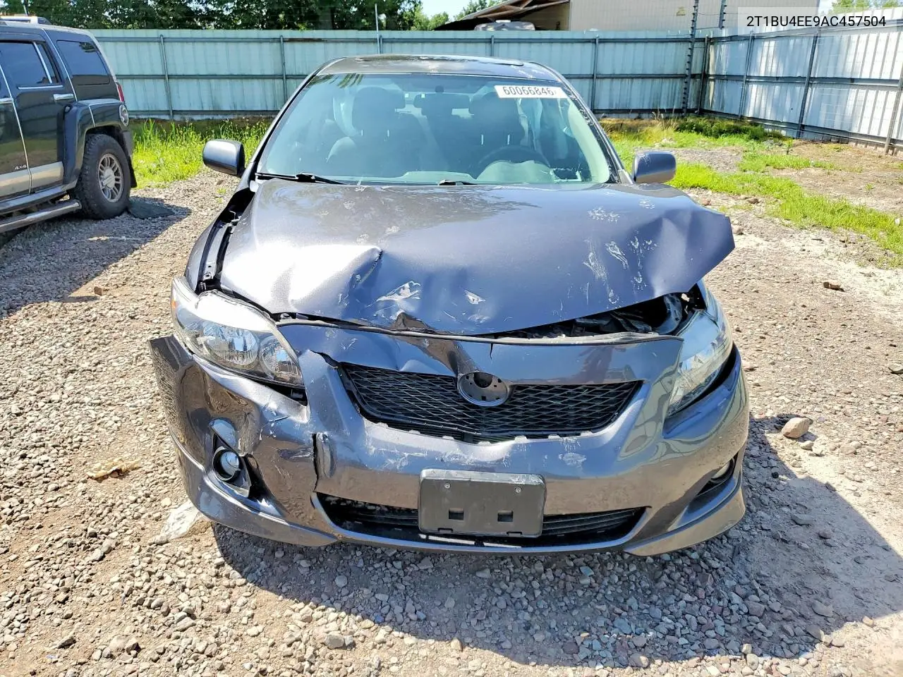 2010 Toyota Corolla S VIN: 2T1BU4EE9AC457504 Lot: 60066846