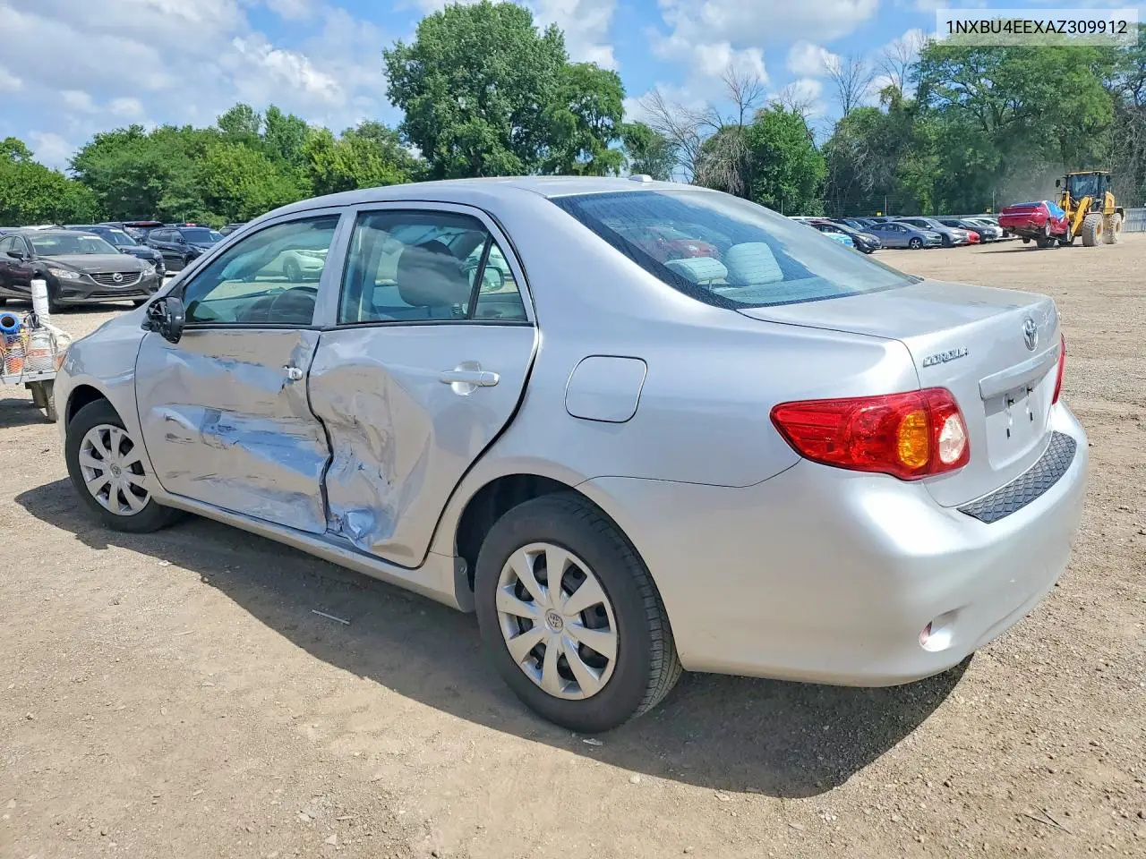2010 Toyota Corolla Le VIN: 1NXBU4EEXAZ309912 Lot: 60223246