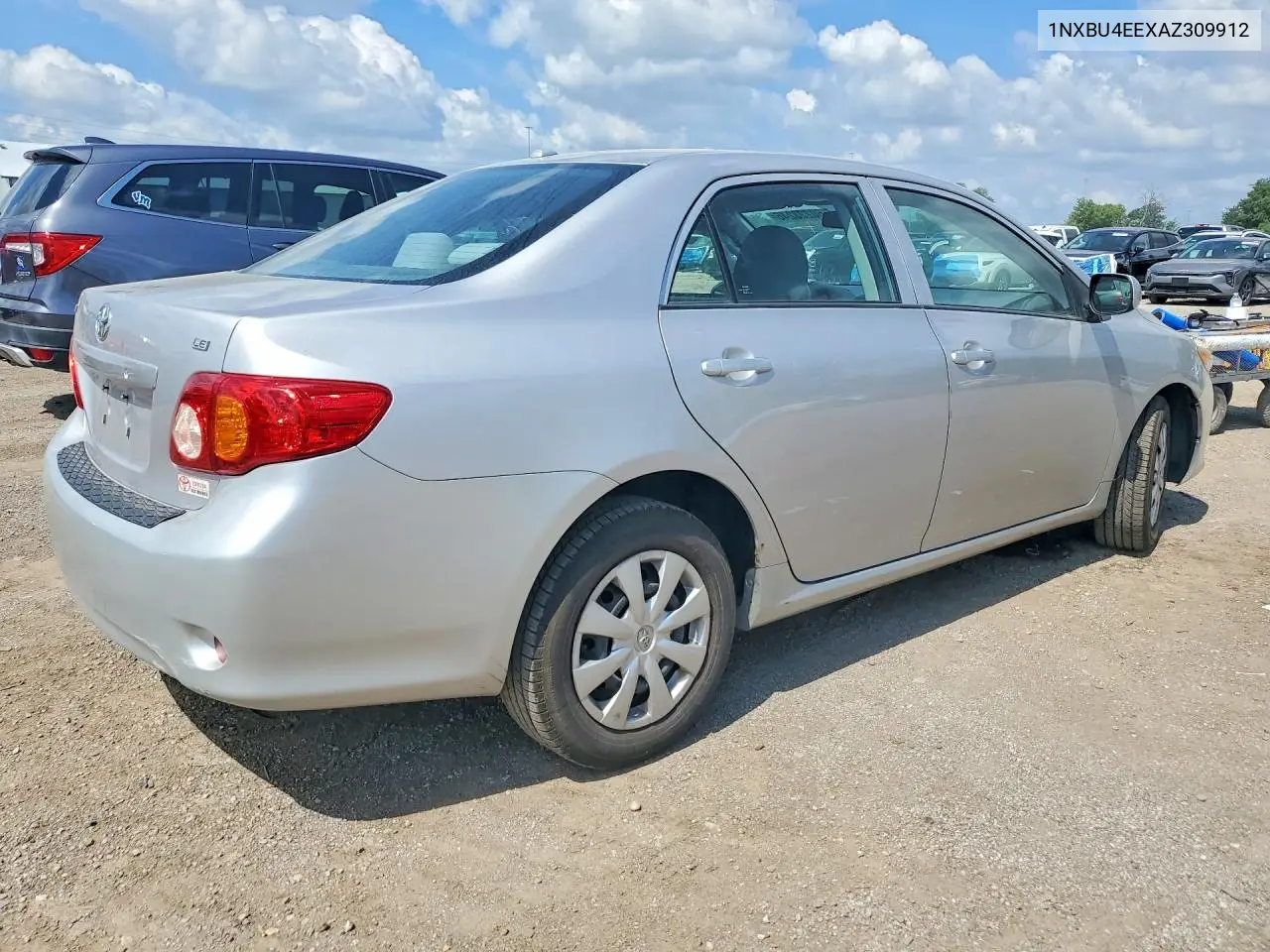 2010 Toyota Corolla Le VIN: 1NXBU4EEXAZ309912 Lot: 60223246