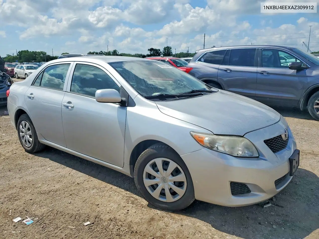 2010 Toyota Corolla Le VIN: 1NXBU4EEXAZ309912 Lot: 60223246
