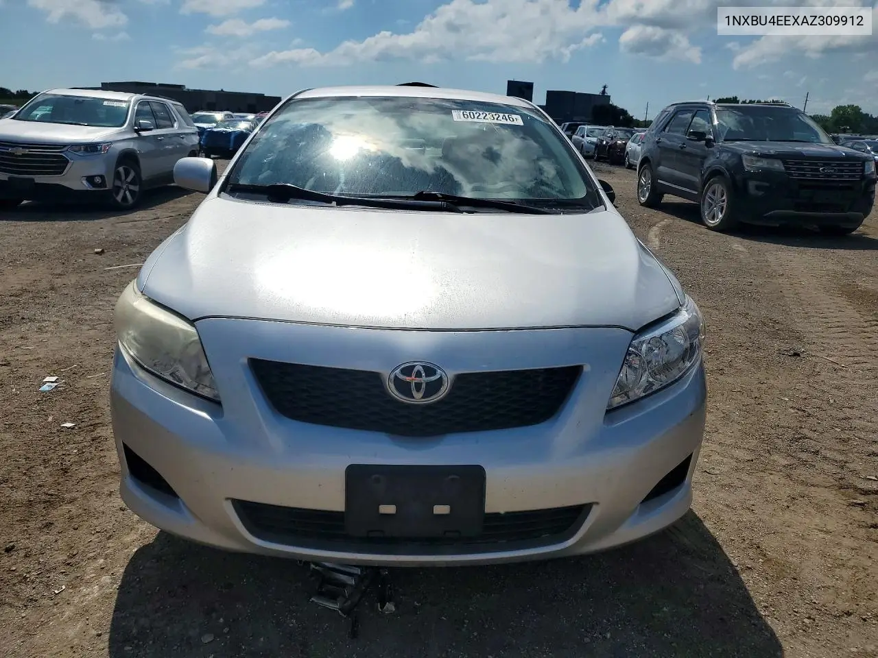 2010 Toyota Corolla Le VIN: 1NXBU4EEXAZ309912 Lot: 60223246