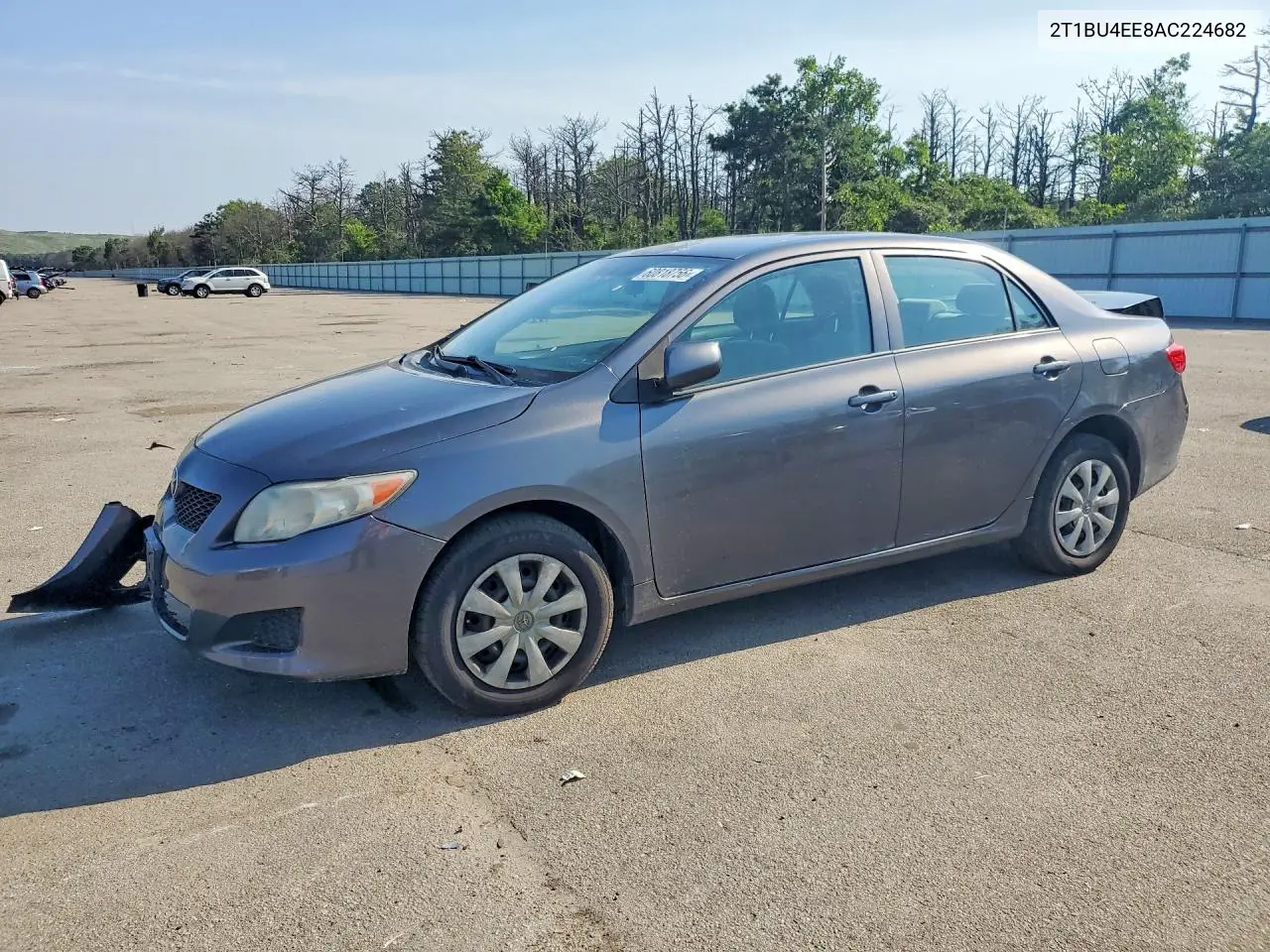 2010 Toyota Corolla Le VIN: 2T1BU4EE8AC224682 Lot: 60818756