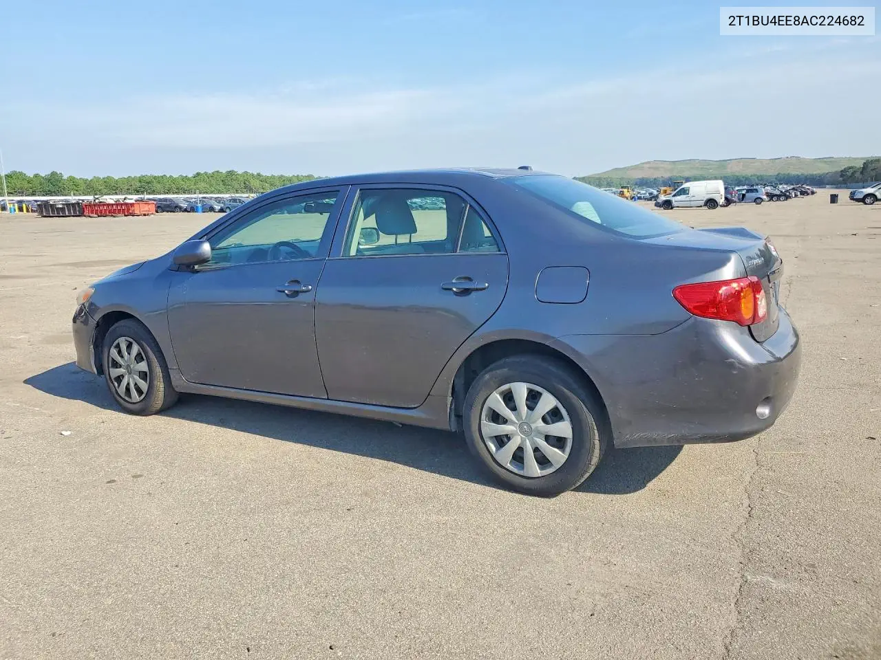 2010 Toyota Corolla Le VIN: 2T1BU4EE8AC224682 Lot: 60818756