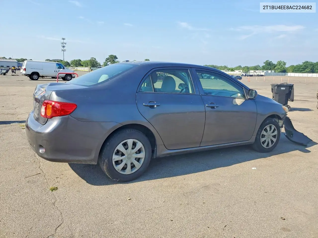 2010 Toyota Corolla Le VIN: 2T1BU4EE8AC224682 Lot: 60818756