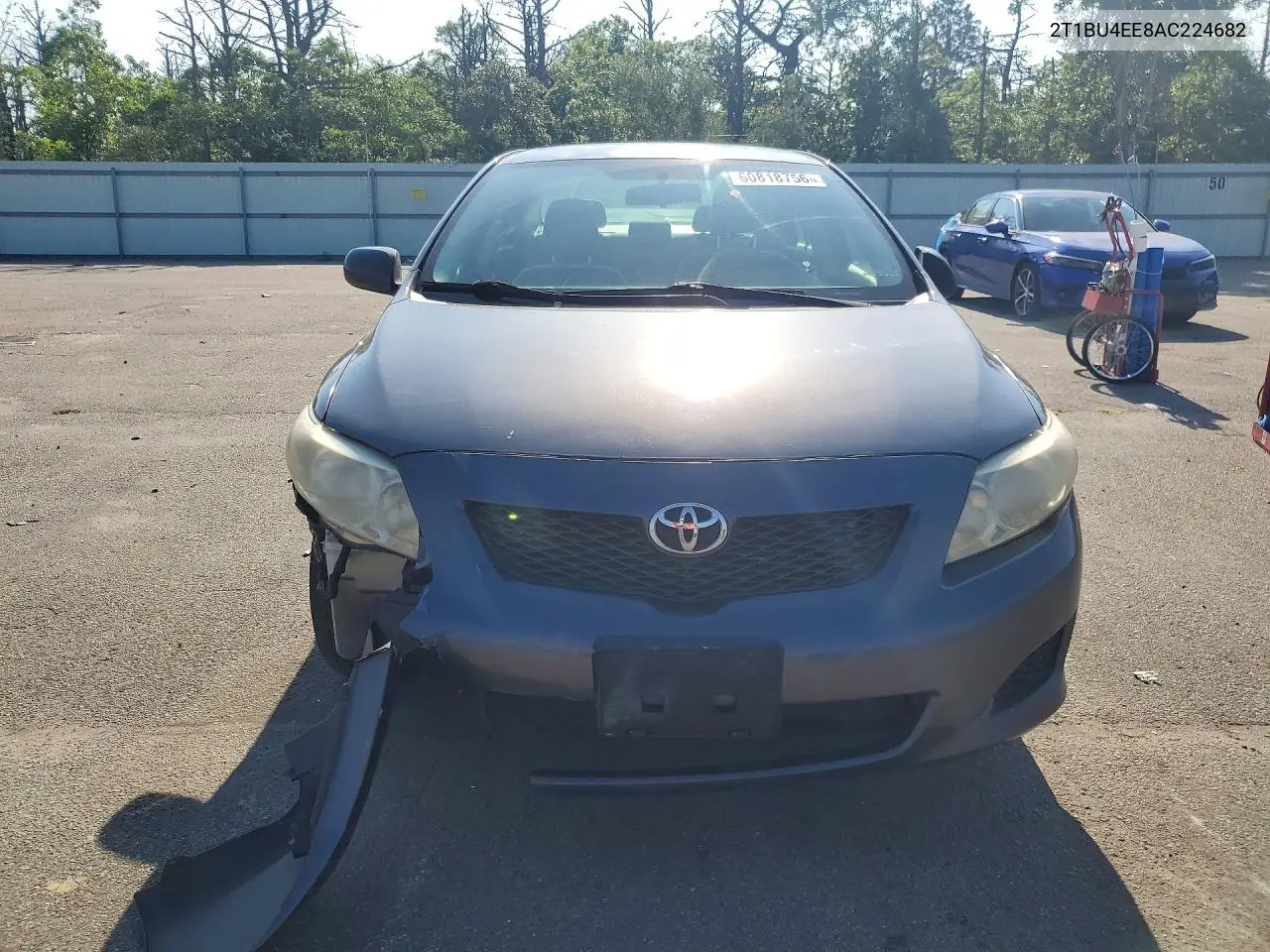 2010 Toyota Corolla Le VIN: 2T1BU4EE8AC224682 Lot: 60818756