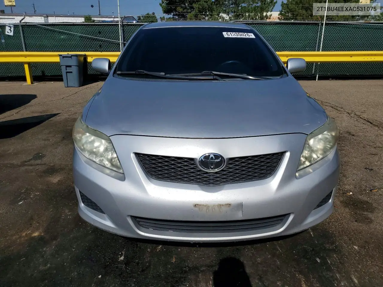 2010 Toyota Corolla Le VIN: 2T1BU4EEXAC531075 Lot: 61335026