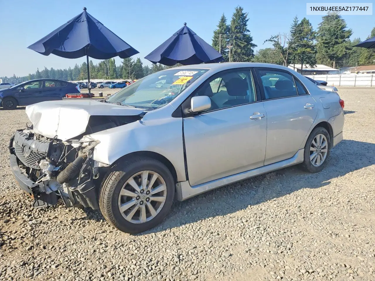 2010 Toyota Corolla S VIN: 1NXBU4EE5AZ177447 Lot: 61552746
