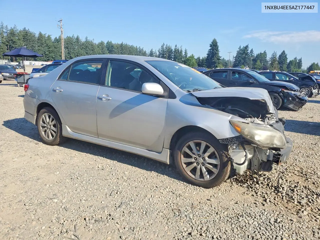 2010 Toyota Corolla S VIN: 1NXBU4EE5AZ177447 Lot: 61552746