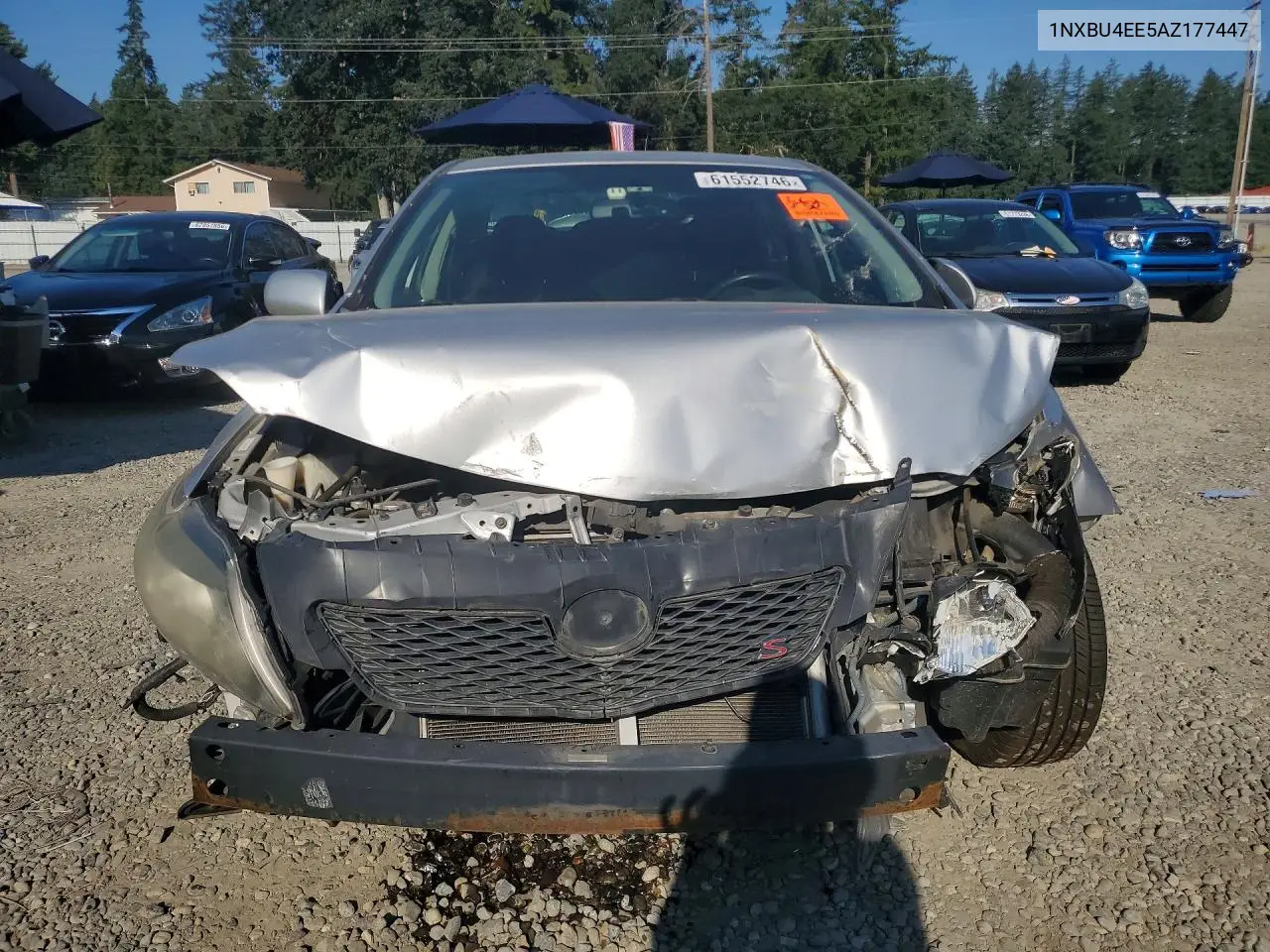 2010 Toyota Corolla S VIN: 1NXBU4EE5AZ177447 Lot: 61552746