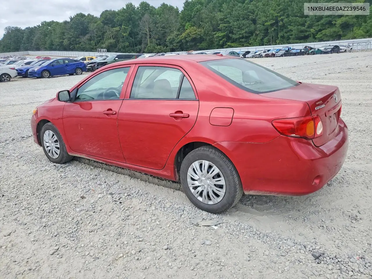 2010 Toyota Corolla Le VIN: 1NXBU4EE0AZ239546 Lot: 61634006