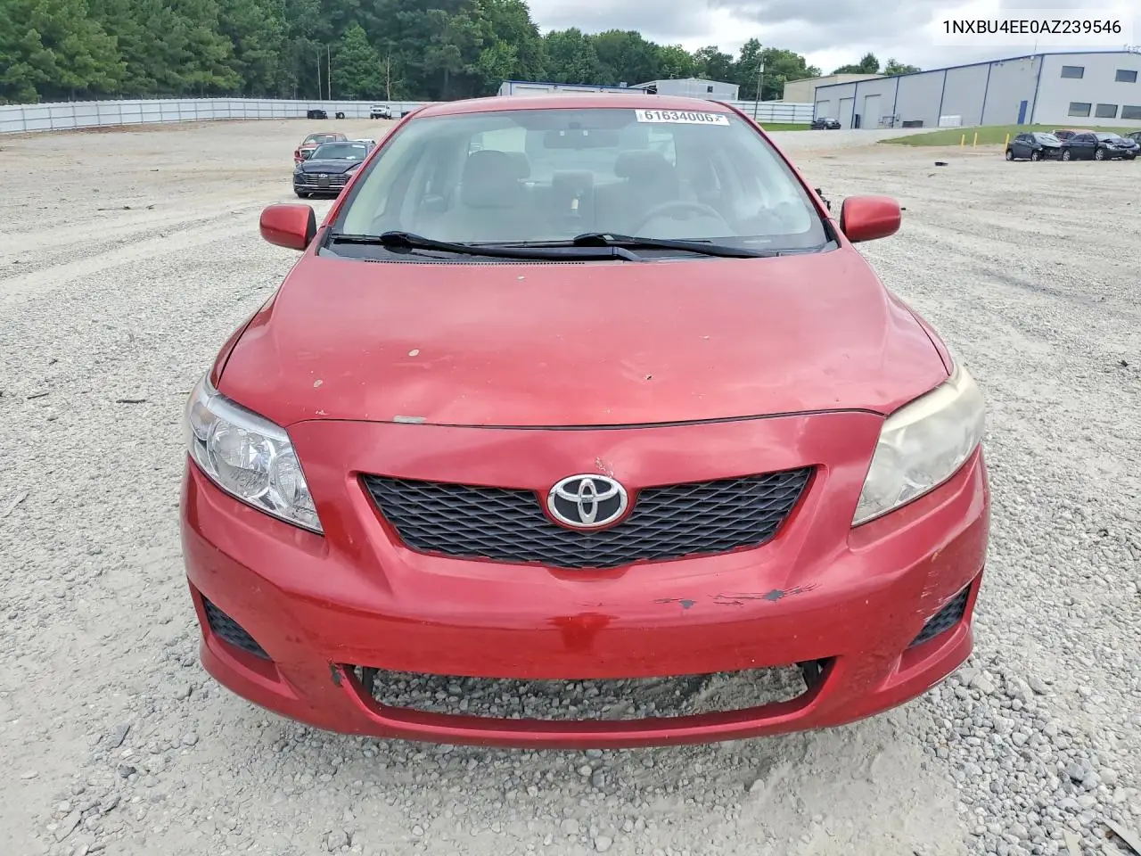 2010 Toyota Corolla Le VIN: 1NXBU4EE0AZ239546 Lot: 61634006