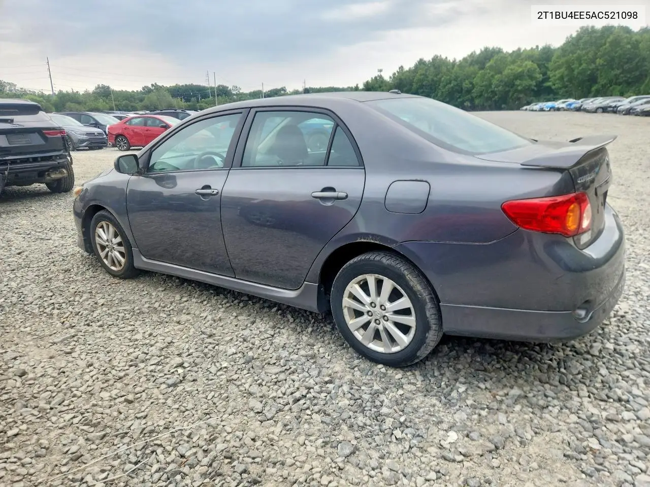 2010 Toyota Corolla S VIN: 2T1BU4EE5AC521098 Lot: 61639086