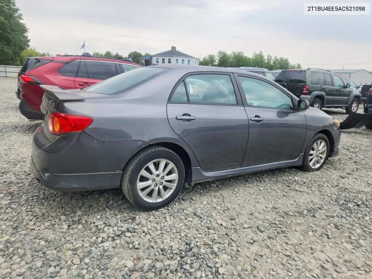 2010 Toyota Corolla S VIN: 2T1BU4EE5AC521098 Lot: 61639086