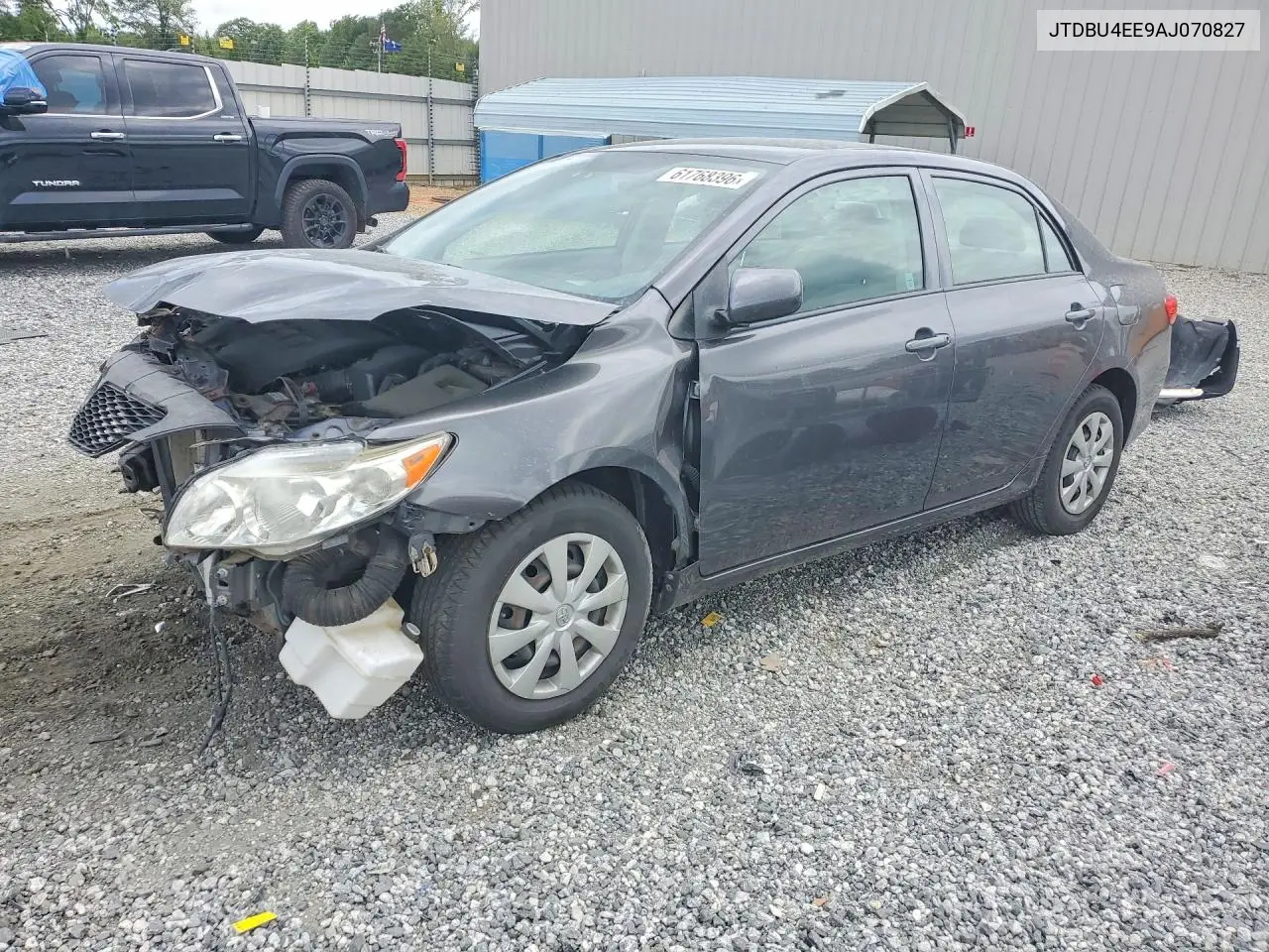 2010 Toyota Corolla Le VIN: JTDBU4EE9AJ070827 Lot: 61768396