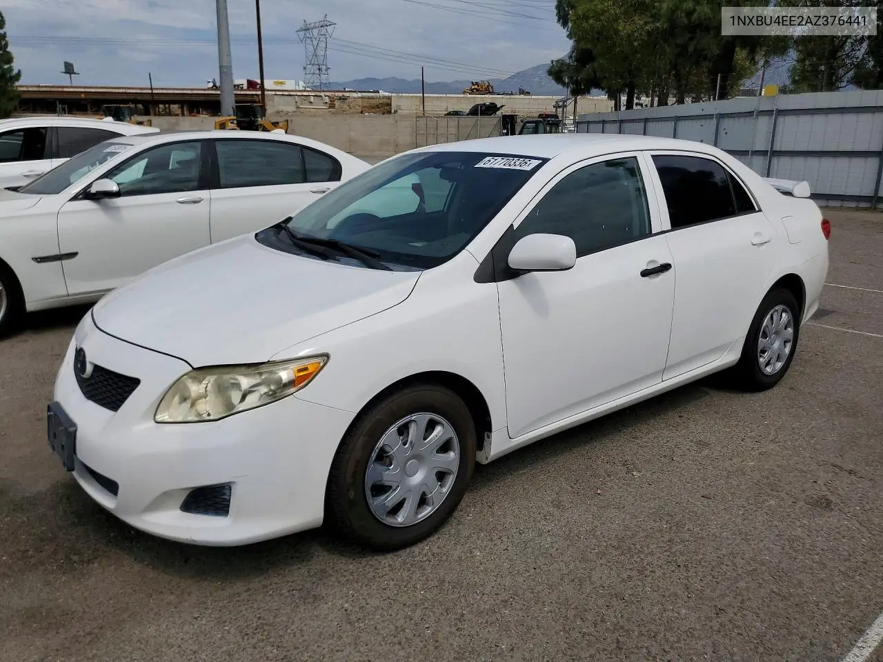 2010 Toyota Corolla Le VIN: 1NXBU4EE2AZ376441 Lot: 61770336