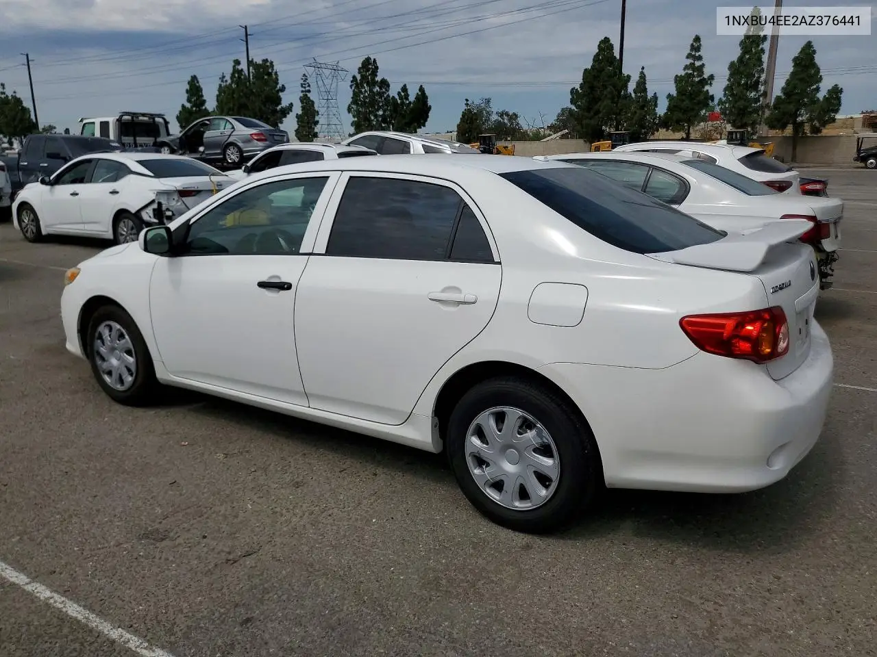 2010 Toyota Corolla Le VIN: 1NXBU4EE2AZ376441 Lot: 61770336