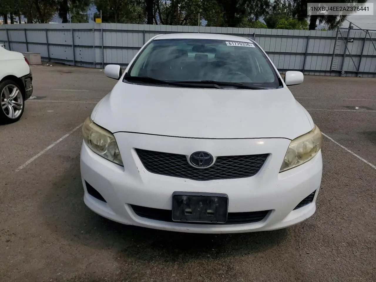 2010 Toyota Corolla Le VIN: 1NXBU4EE2AZ376441 Lot: 61770336