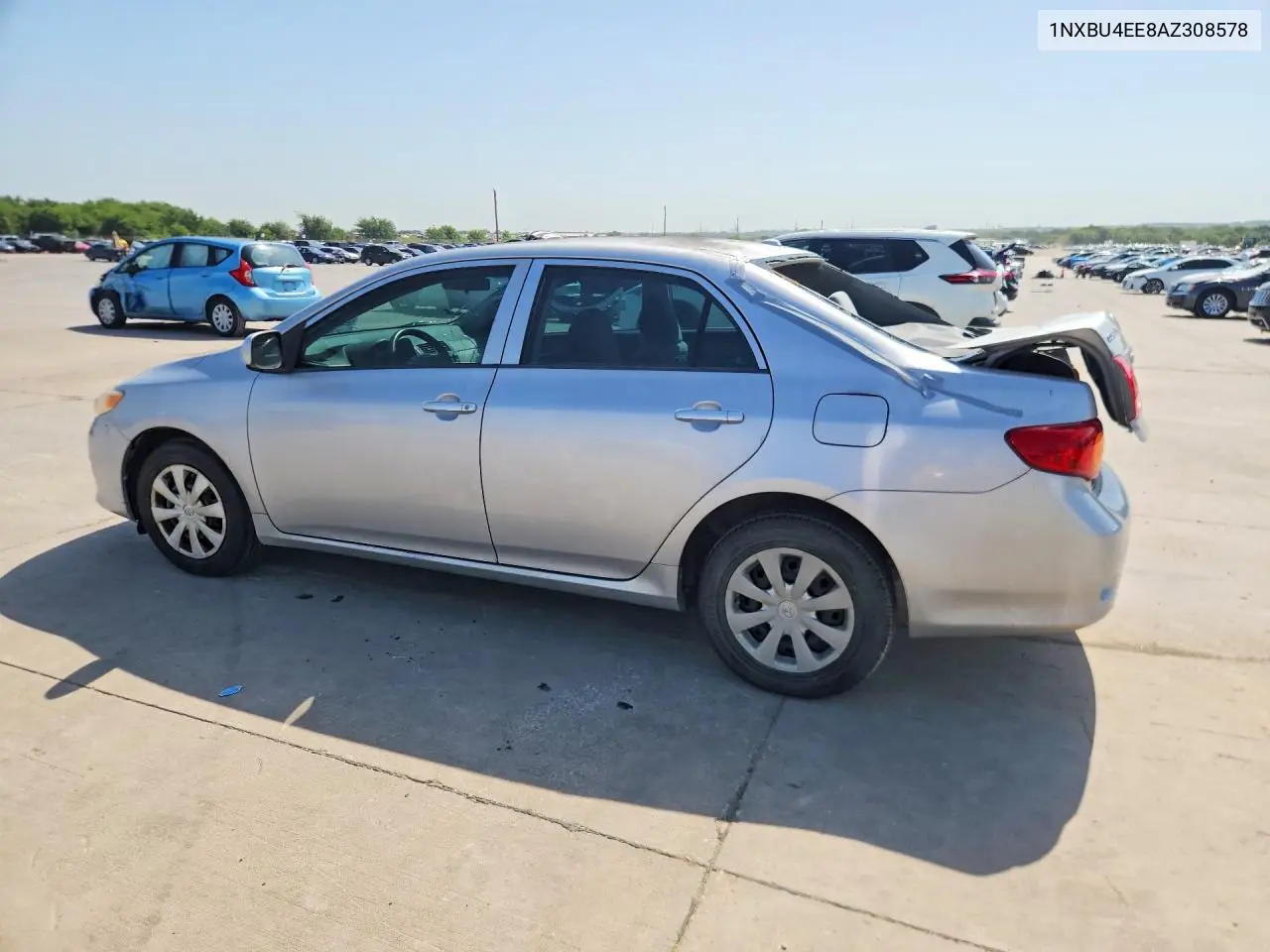 2010 Toyota Corolla Le VIN: 1NXBU4EE8AZ308578 Lot: 61841596