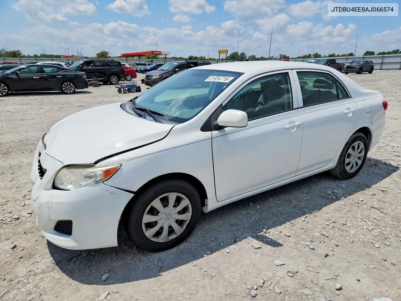 2010 Toyota Corolla Le VIN: JTDBU4EE8AJ066574 Lot: 61954716