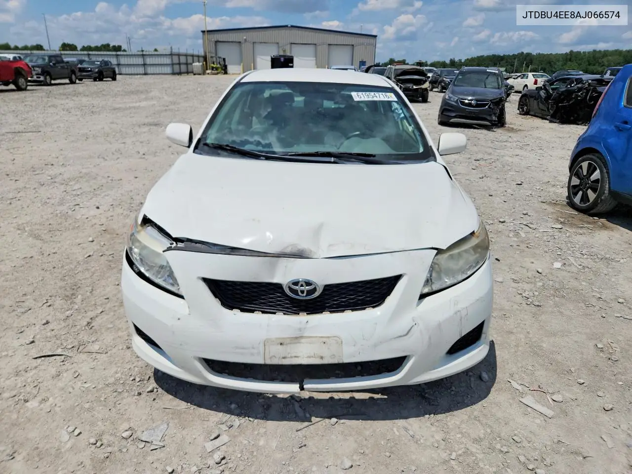 2010 Toyota Corolla Le VIN: JTDBU4EE8AJ066574 Lot: 61954716