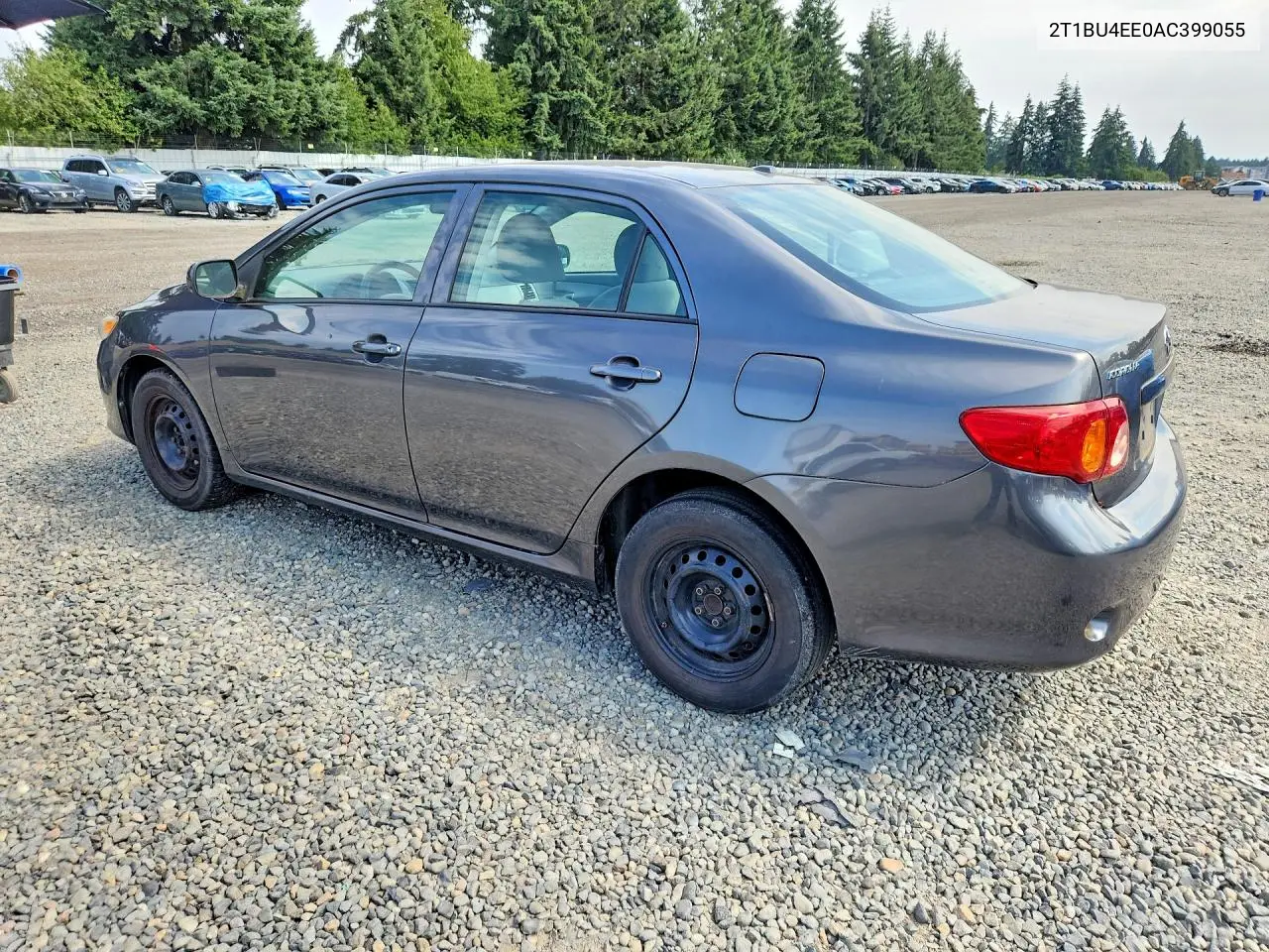 2010 Toyota Corolla Le VIN: 2T1BU4EE0AC399055 Lot: 61956216