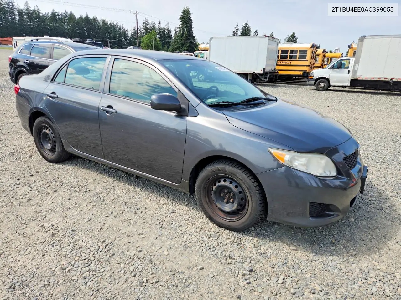 2010 Toyota Corolla Le VIN: 2T1BU4EE0AC399055 Lot: 61956216