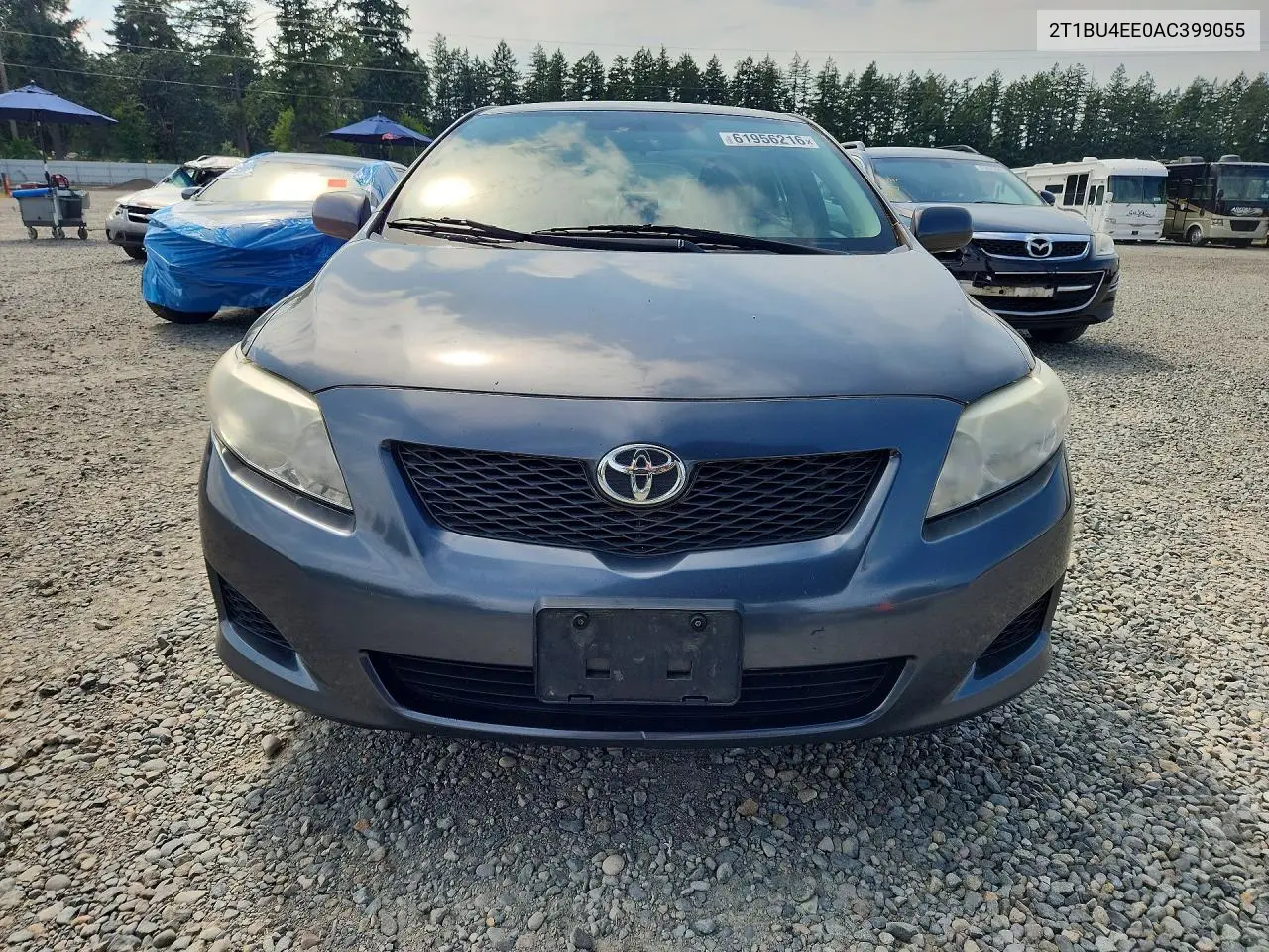 2010 Toyota Corolla Le VIN: 2T1BU4EE0AC399055 Lot: 61956216