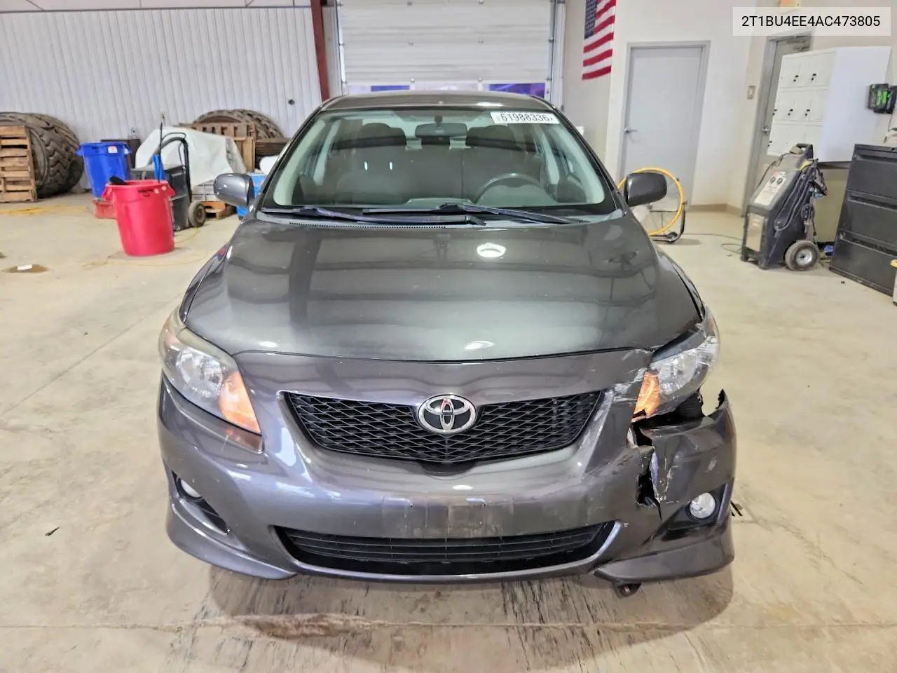 2010 Toyota Corolla S VIN: 2T1BU4EE4AC473805 Lot: 61988336