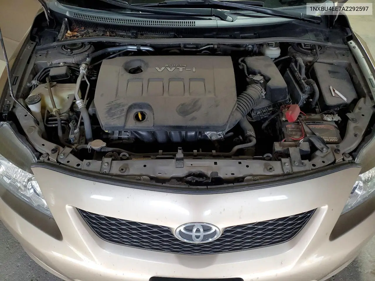 2010 Toyota Corolla Le VIN: 1NXBU4EE7AZ292597 Lot: 62002386