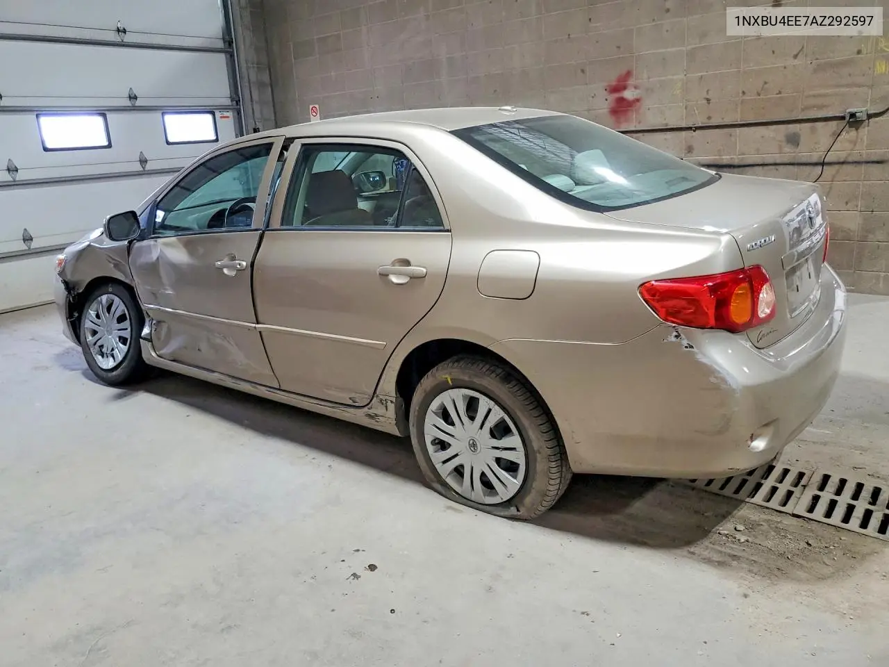 2010 Toyota Corolla Le VIN: 1NXBU4EE7AZ292597 Lot: 62002386