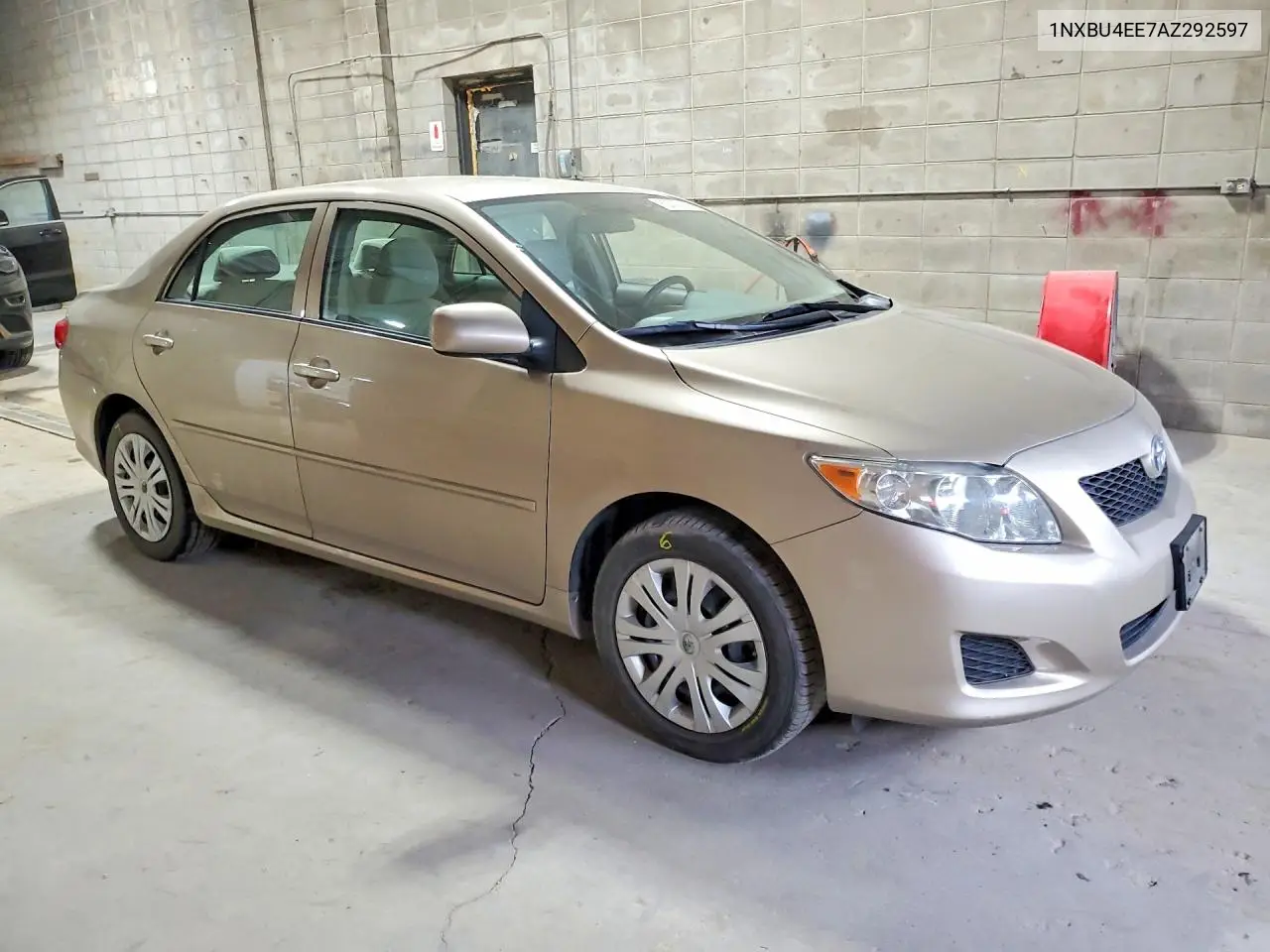2010 Toyota Corolla Le VIN: 1NXBU4EE7AZ292597 Lot: 62002386