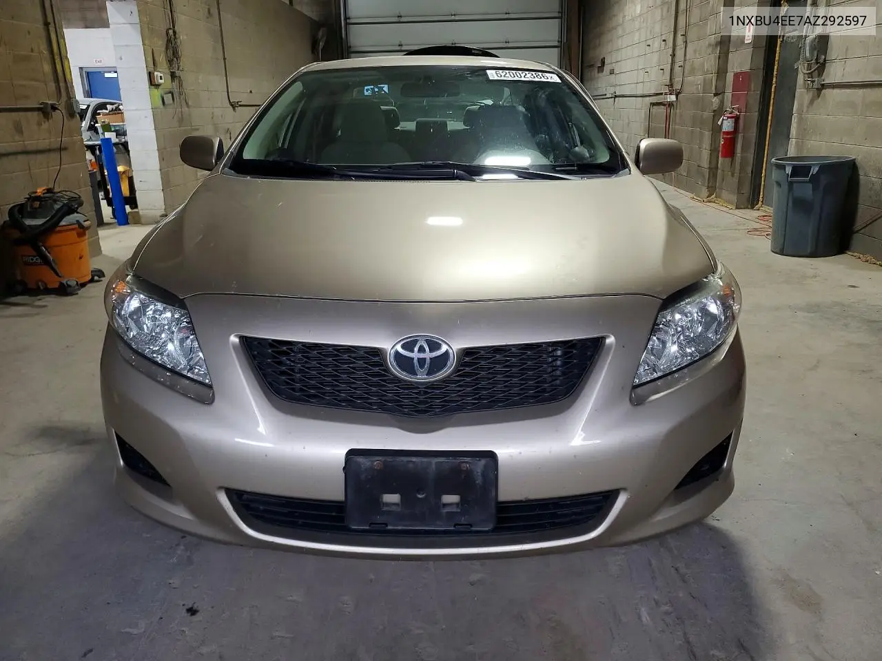 2010 Toyota Corolla Le VIN: 1NXBU4EE7AZ292597 Lot: 62002386