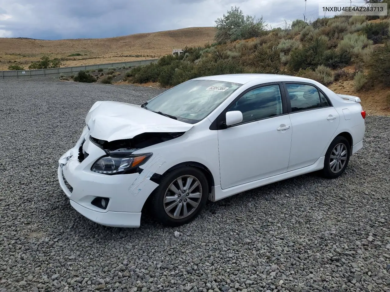2010 Toyota Corolla S VIN: 1NXBU4EE4AZ283713 Lot: 62097366