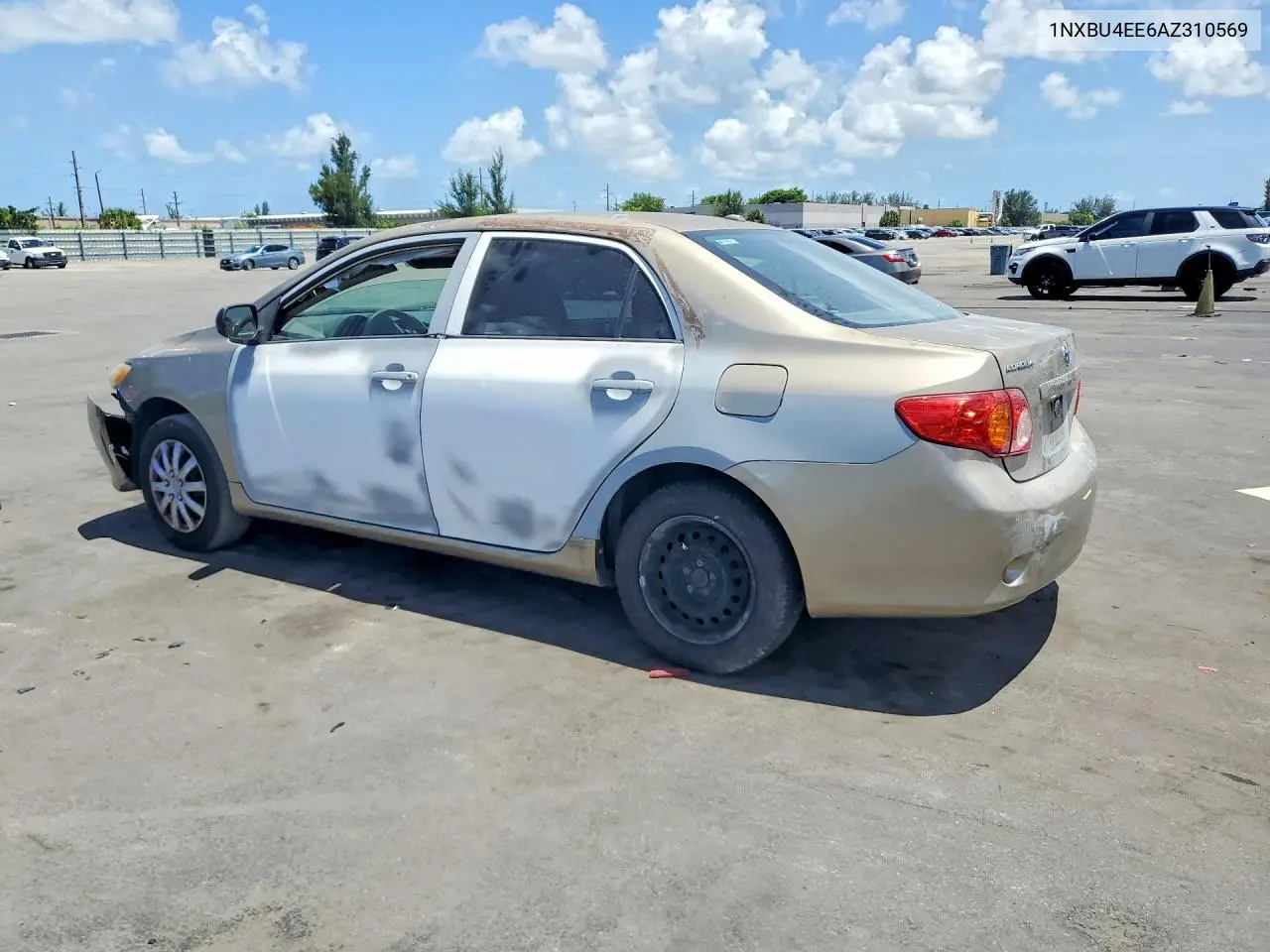 2010 Toyota Corolla Base VIN: 1NXBU4EE6AZ310569 Lot: 62265826