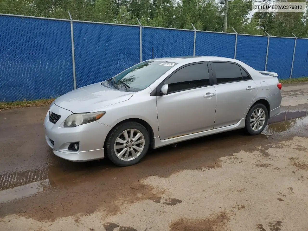 2T1BU4EE8AC378812 2010 Toyota Corolla Base