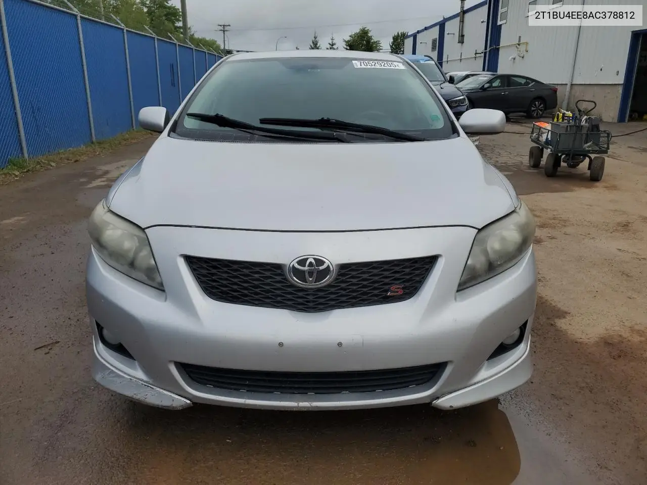 2T1BU4EE8AC378812 2010 Toyota Corolla Base