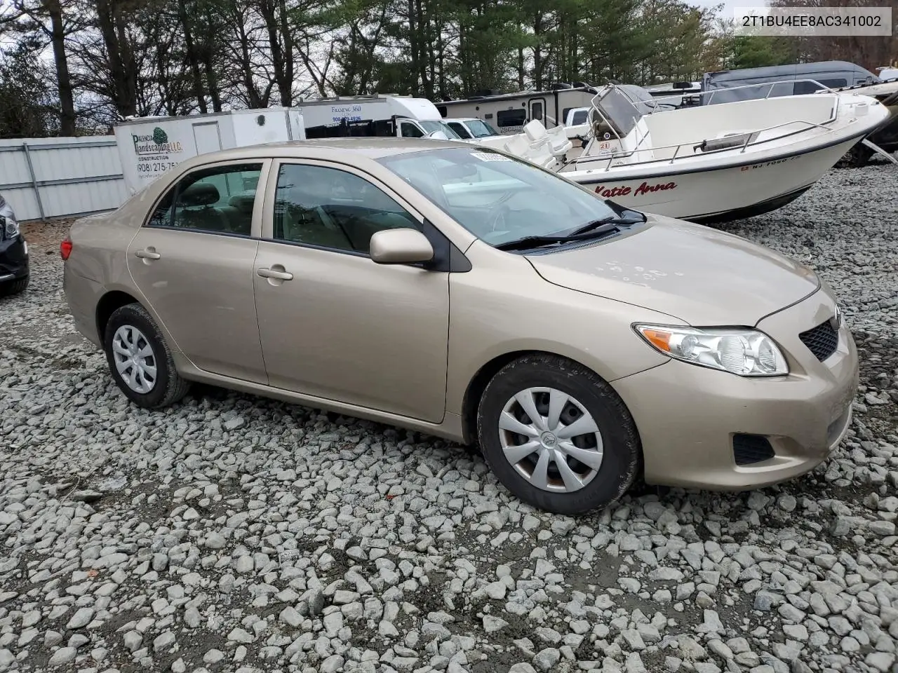 2T1BU4EE8AC341002 2010 Toyota Corolla Base