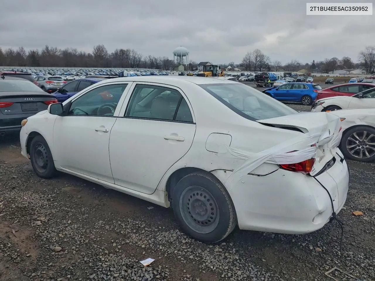 2T1BU4EE5AC350952 2010 Toyota Corolla Base