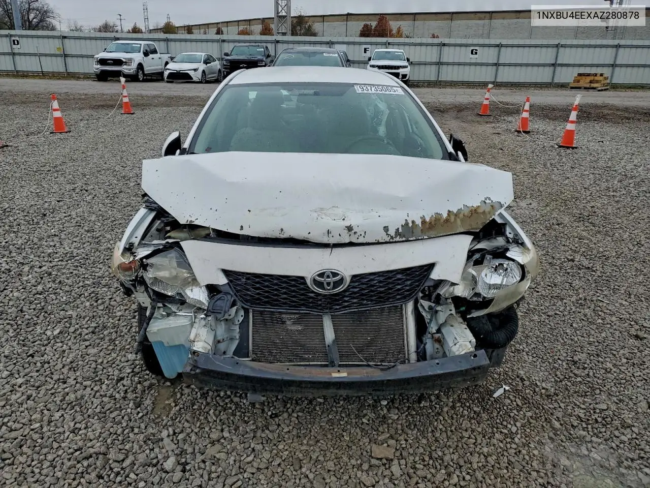 1NXBU4EEXAZ280878 2010 Toyota Corolla Base