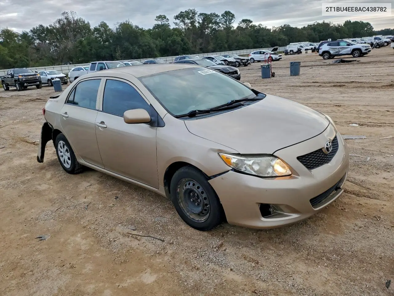2T1BU4EE8AC438782 2010 Toyota Corolla Base