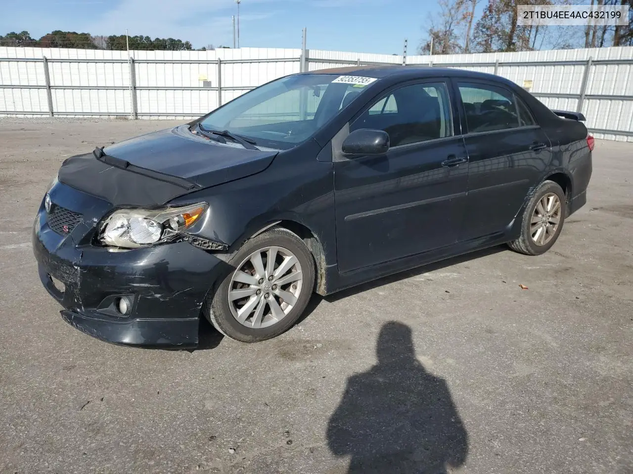 2T1BU4EE4AC432199 2010 Toyota Corolla Base
