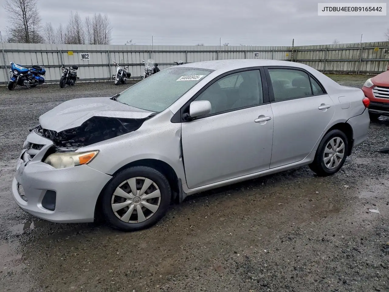 JTDBU4EE0B9165442 2011 Toyota Corolla Base