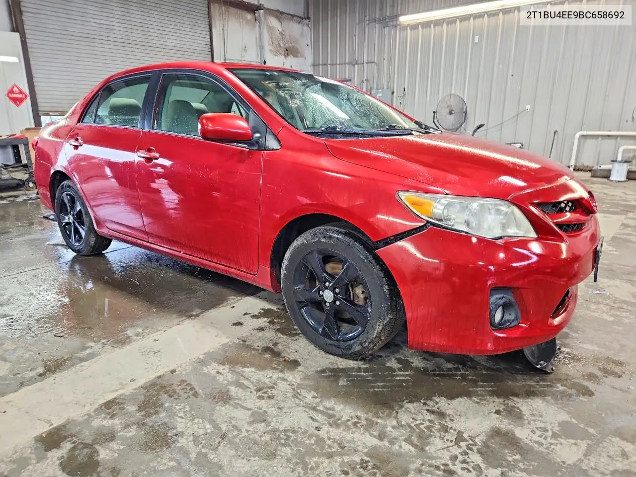 2011 Toyota Corolla Le VIN: 2T1BU4EE9BC658692 Lot: 57318456